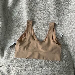 Hanes Seamless Pullover Cozy Bra size 3x beige
